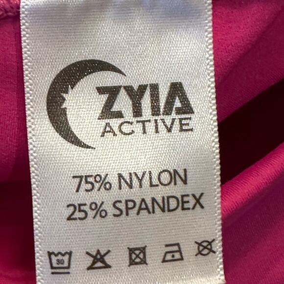 Zyia Active Women’s Size 12 Workout Leggings in Hot Pink - Picture 4 of 6